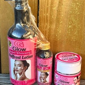 G Glow  lotion and face cream Skincare Set 2 pieces